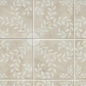 Kelli Fontana Inlay Proper Naples Beach Porcelain Wall and Floor Tile - 8 x 8 in.